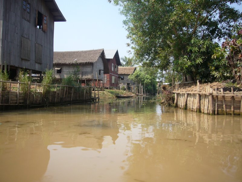 Travel - Myanmar - Inle Lake - Second Boat Trip - Canals